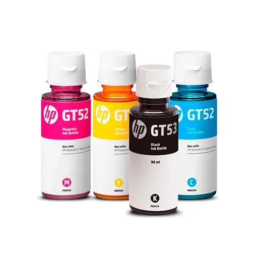 Tinta HP Original GT53 & GT52 1 Tinta HP Original
